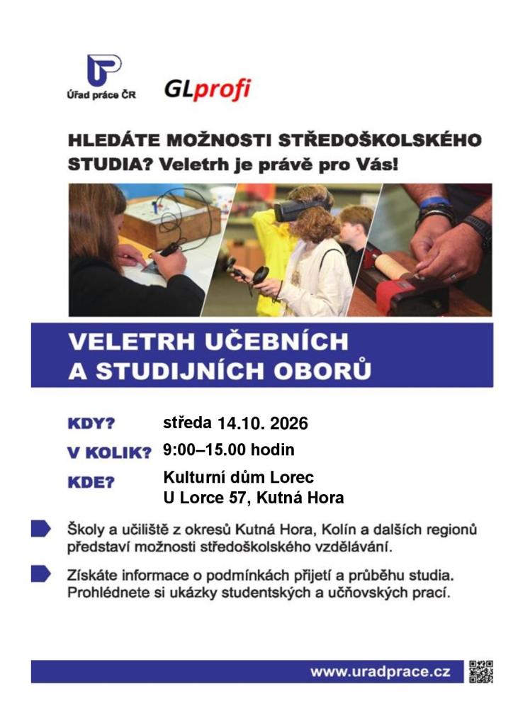 Veletrh učebních a&nbsp;studijních oborů v&nbsp;Kutné Hoře